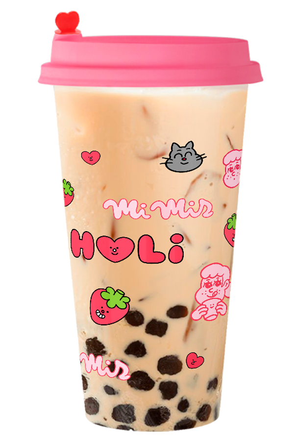 Milk Tea Tecito Con Bobas